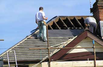 our roofers were called for an emergency repair